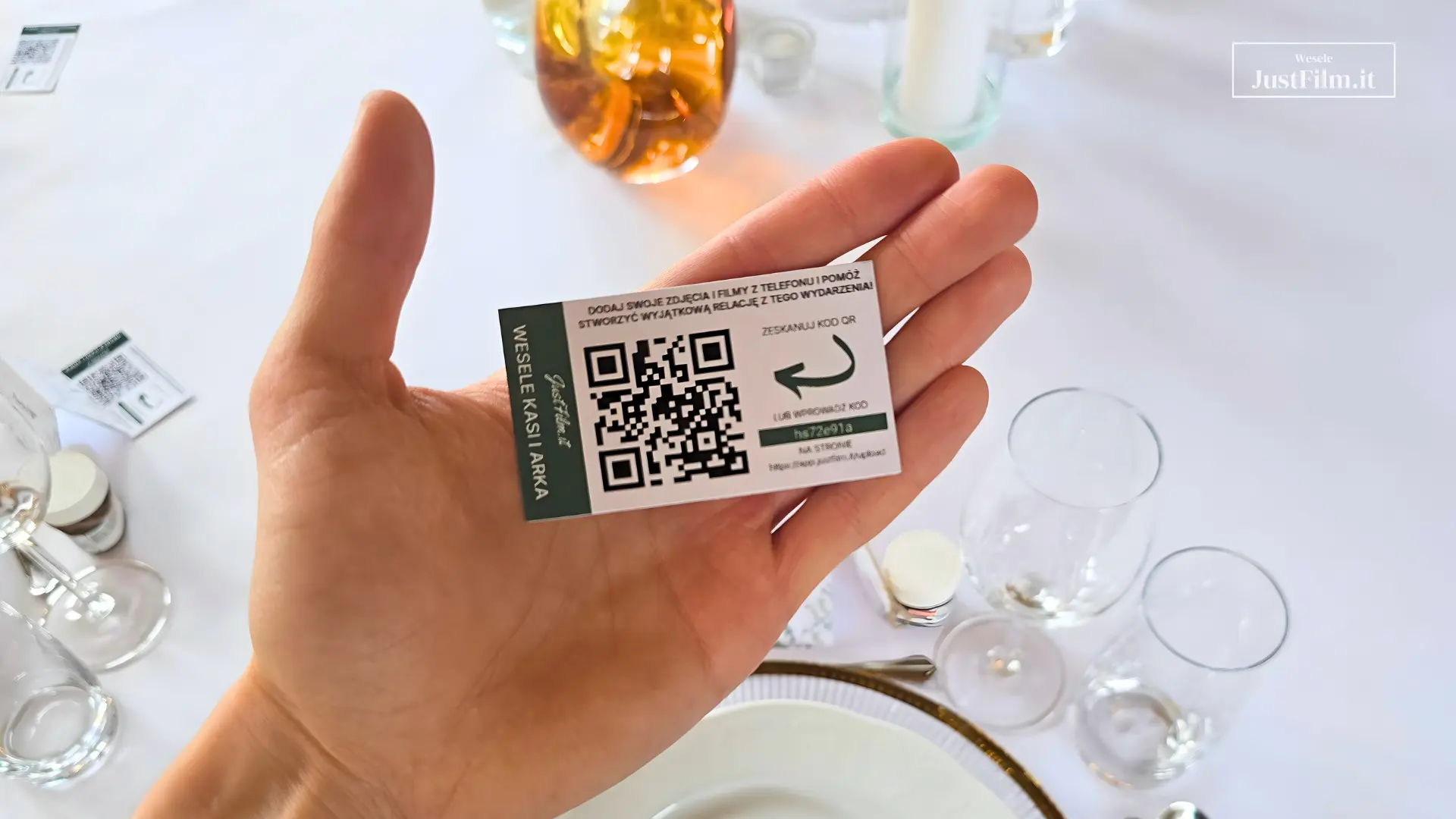 Wedding QR code