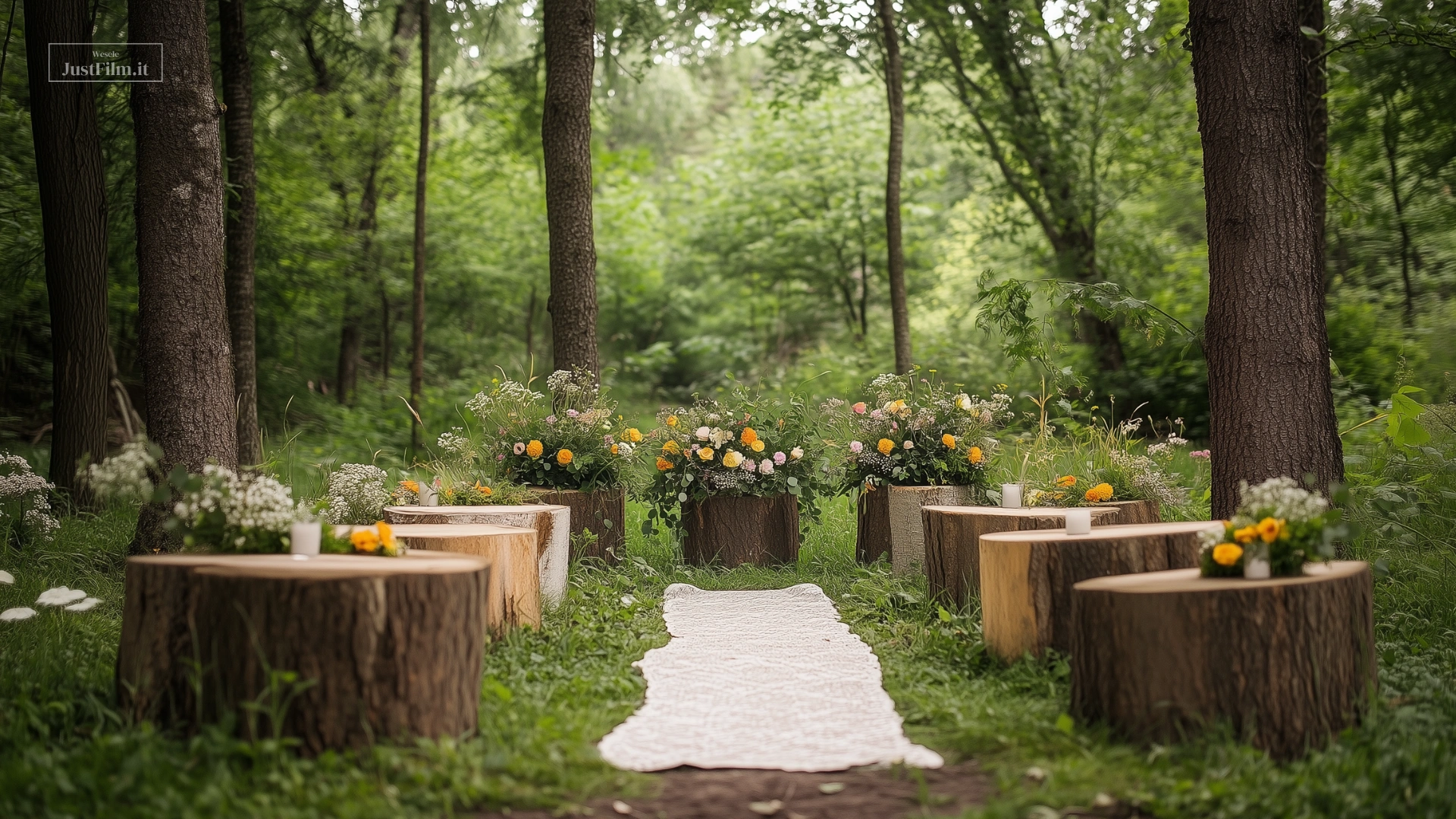 Small, intimate wedding