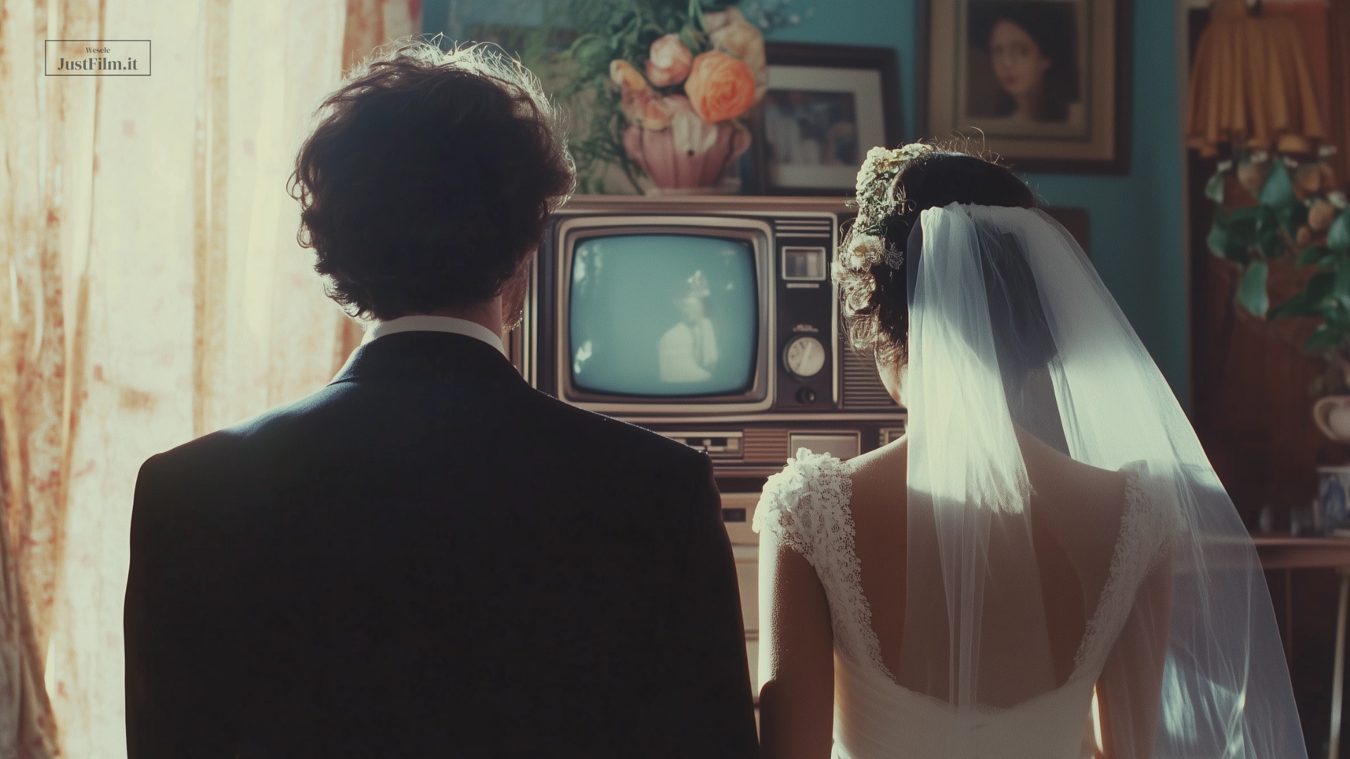 VHS camcorder for a wedding