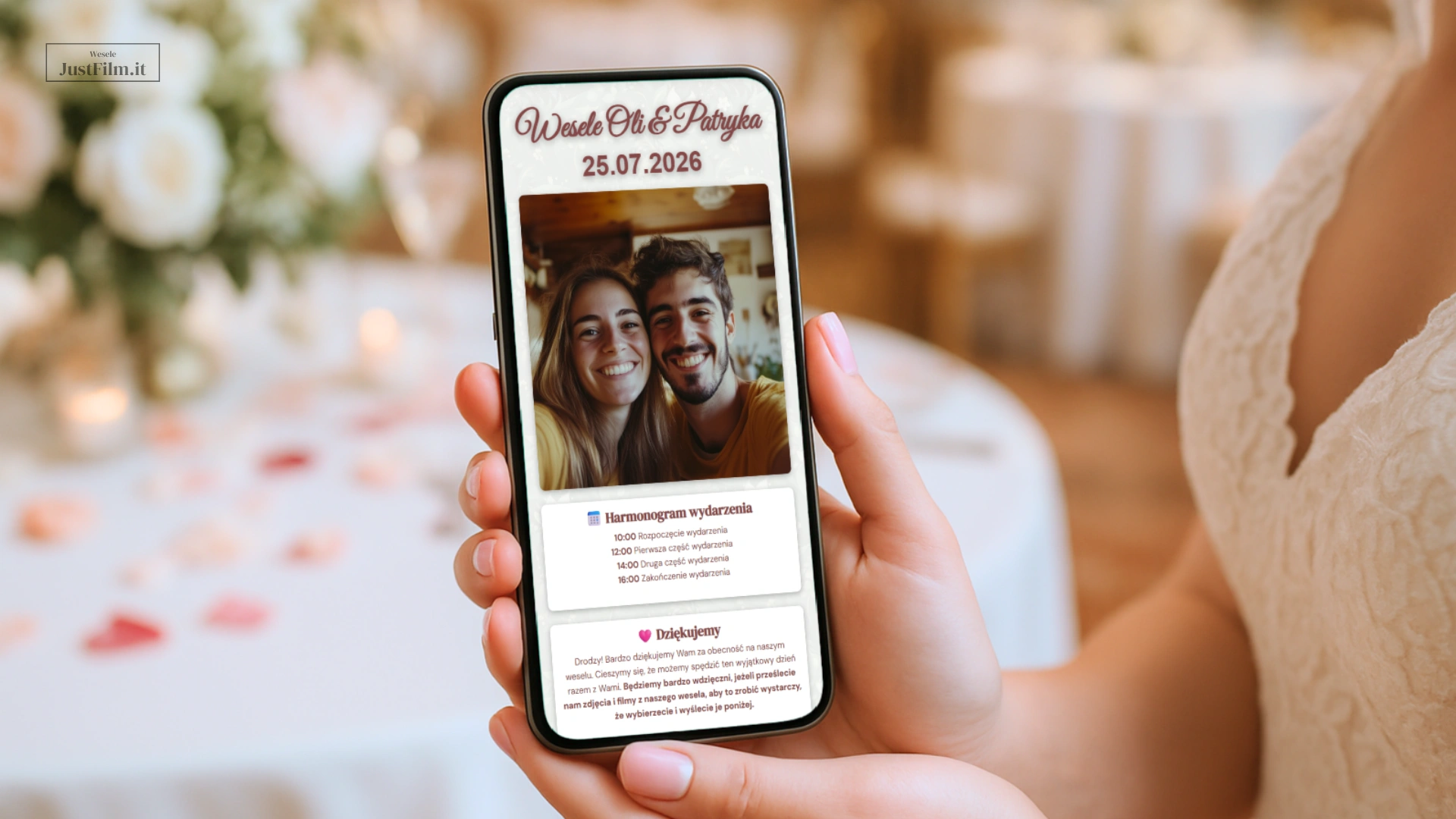 Reviews of the personalized wedding website