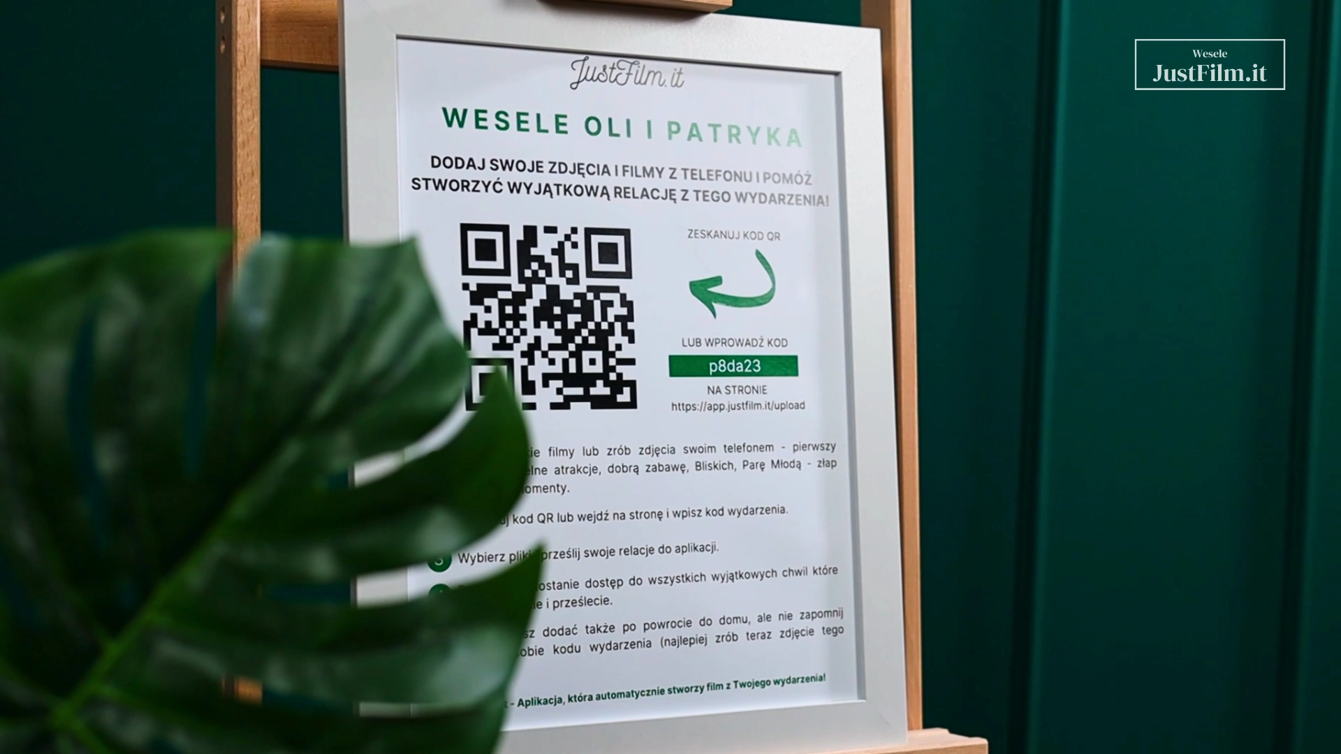 Wedding QR code