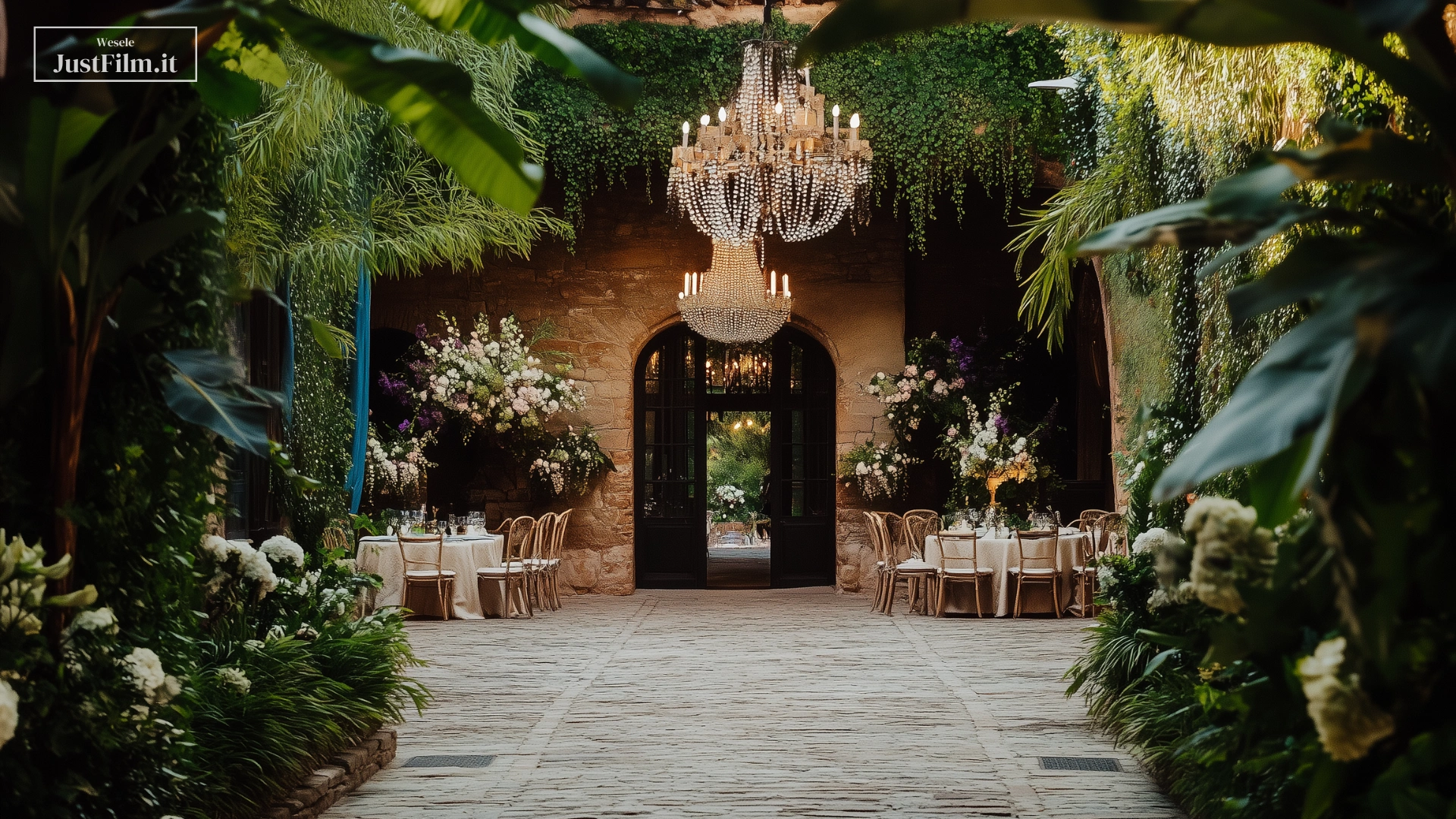 How to arrange tables in a wedding hall