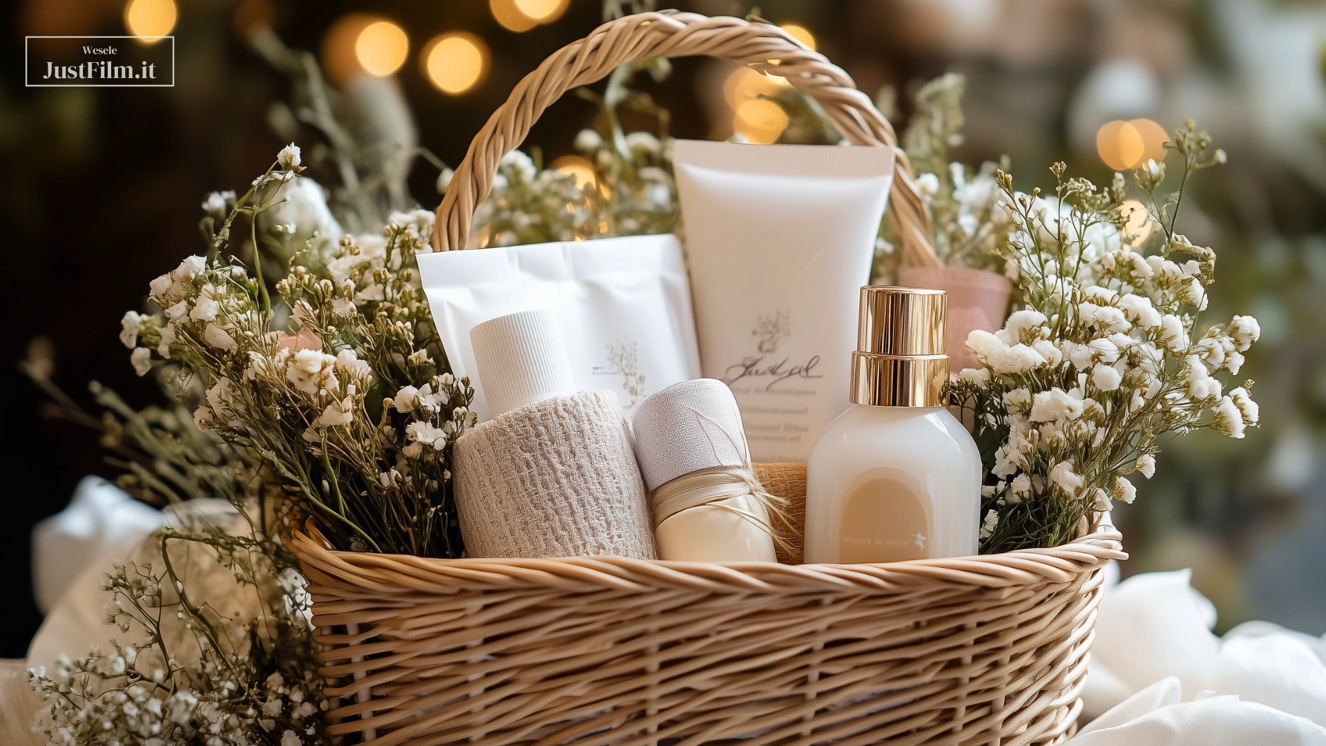 Emergency basket for a wedding