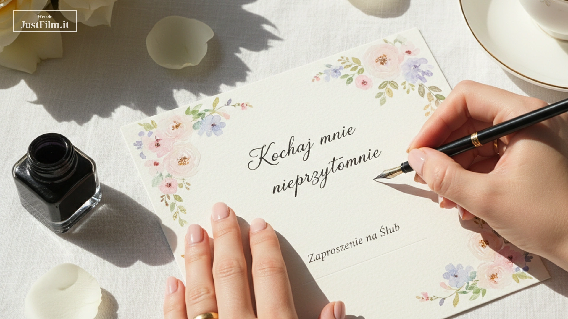92 Najpiękniejsze cytaty na zaproszenia ślubne 💌