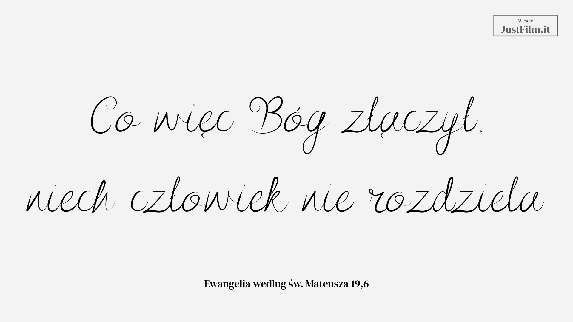 Cytaty religijne na zaproszenia ślubne