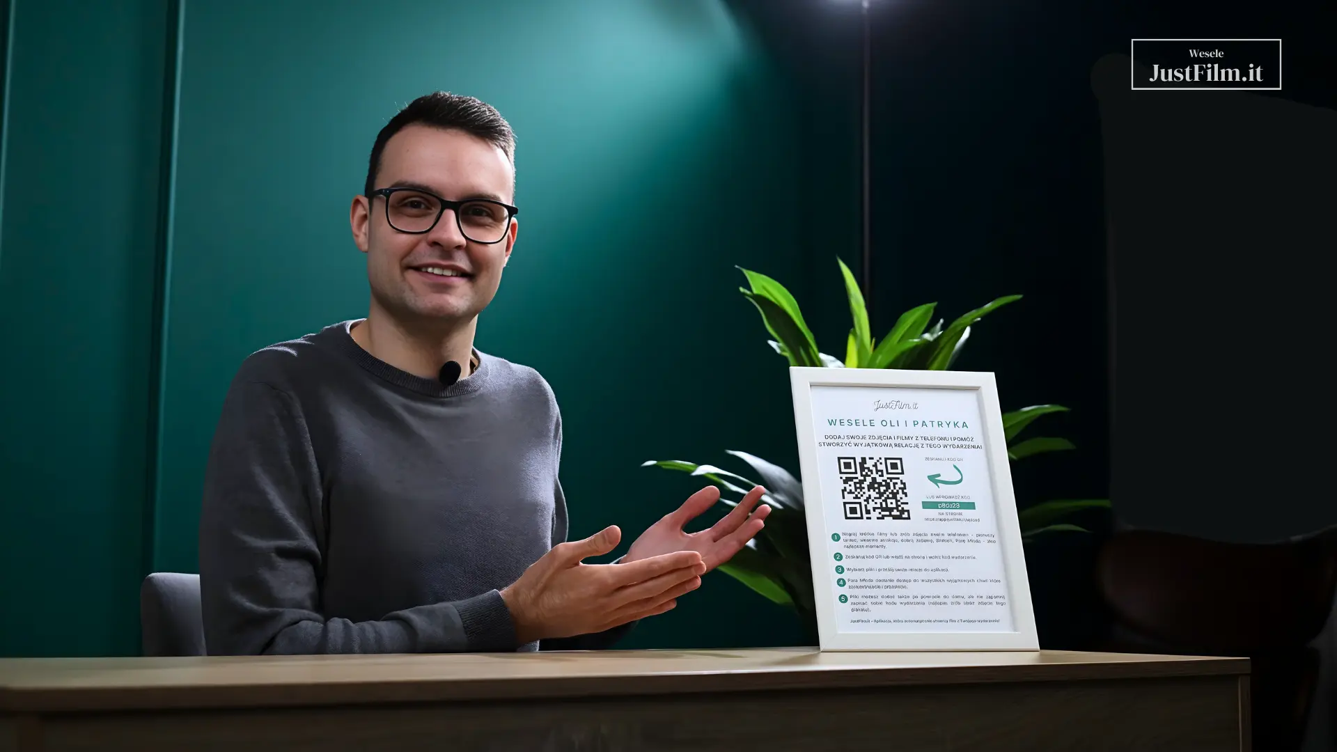 Aplikacja weselna JustFilm.it